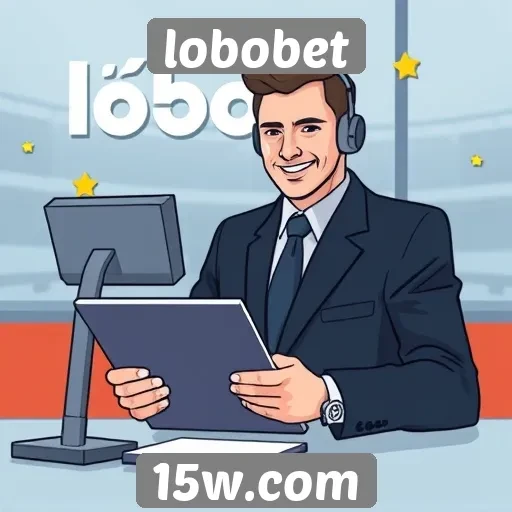 Atendimento ao cliente no site lobobet